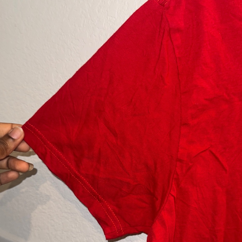 Polo Ralph Lauren Classic Unisex Red Short Sleeve Tee - Picture 7 of 12